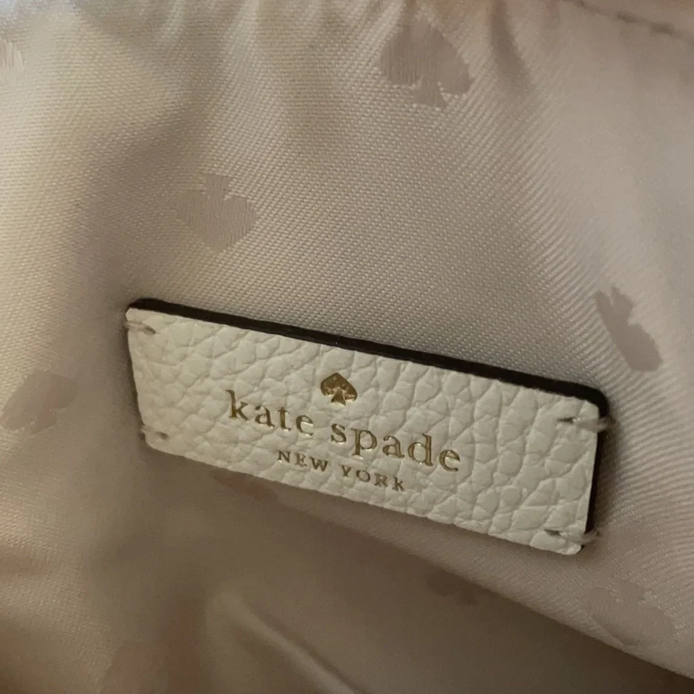 Kate Spade Leather and Canvas Crossbody Bag